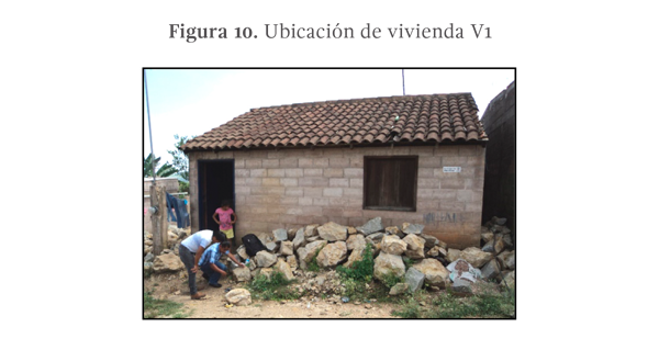 Figura 10. Ubicación de vivienda V1