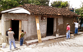 vivienda tradicional de adobe de Chiapa de Corzo